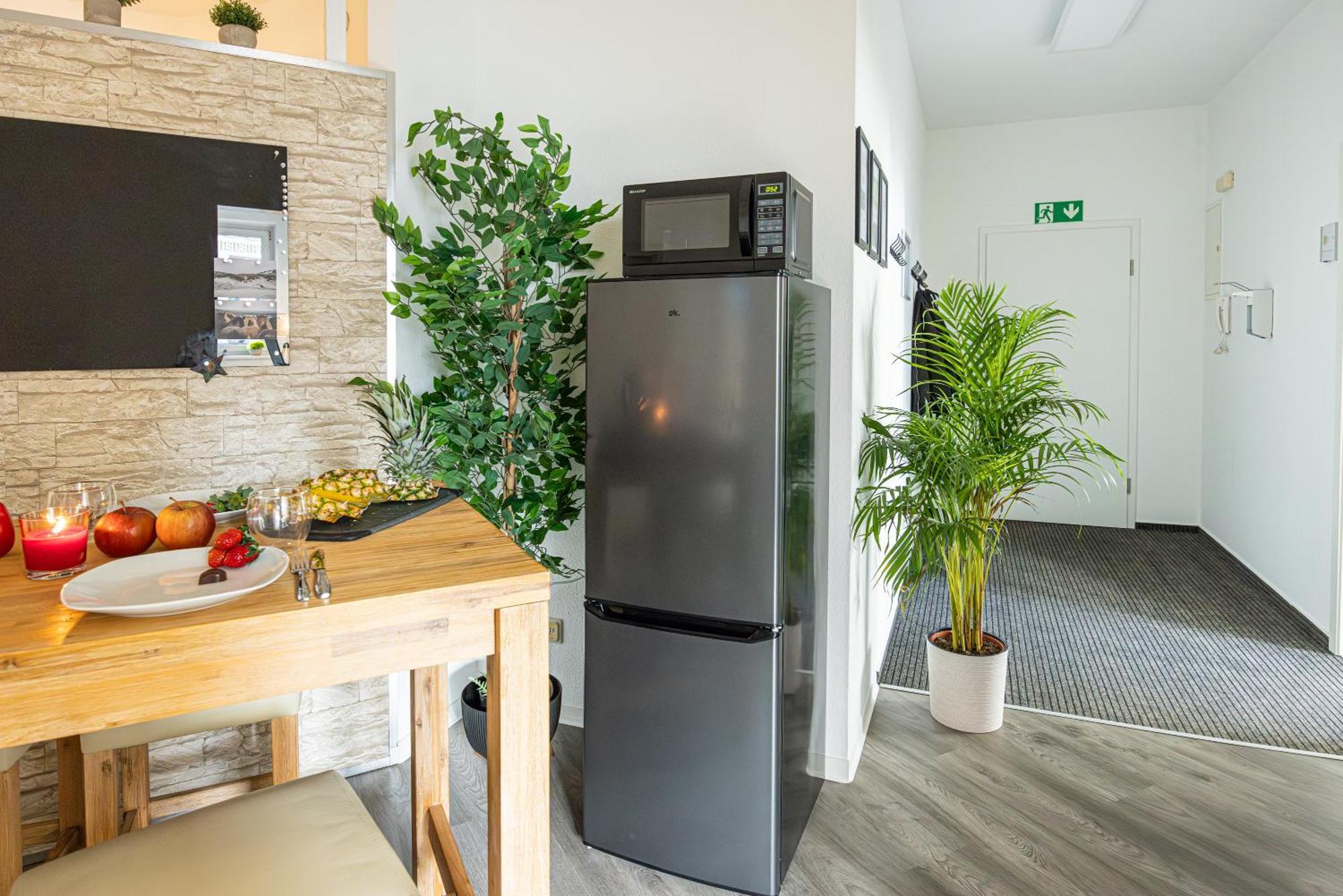 Apartment Luxus Sauna Balkon Küche Zentral Rostock